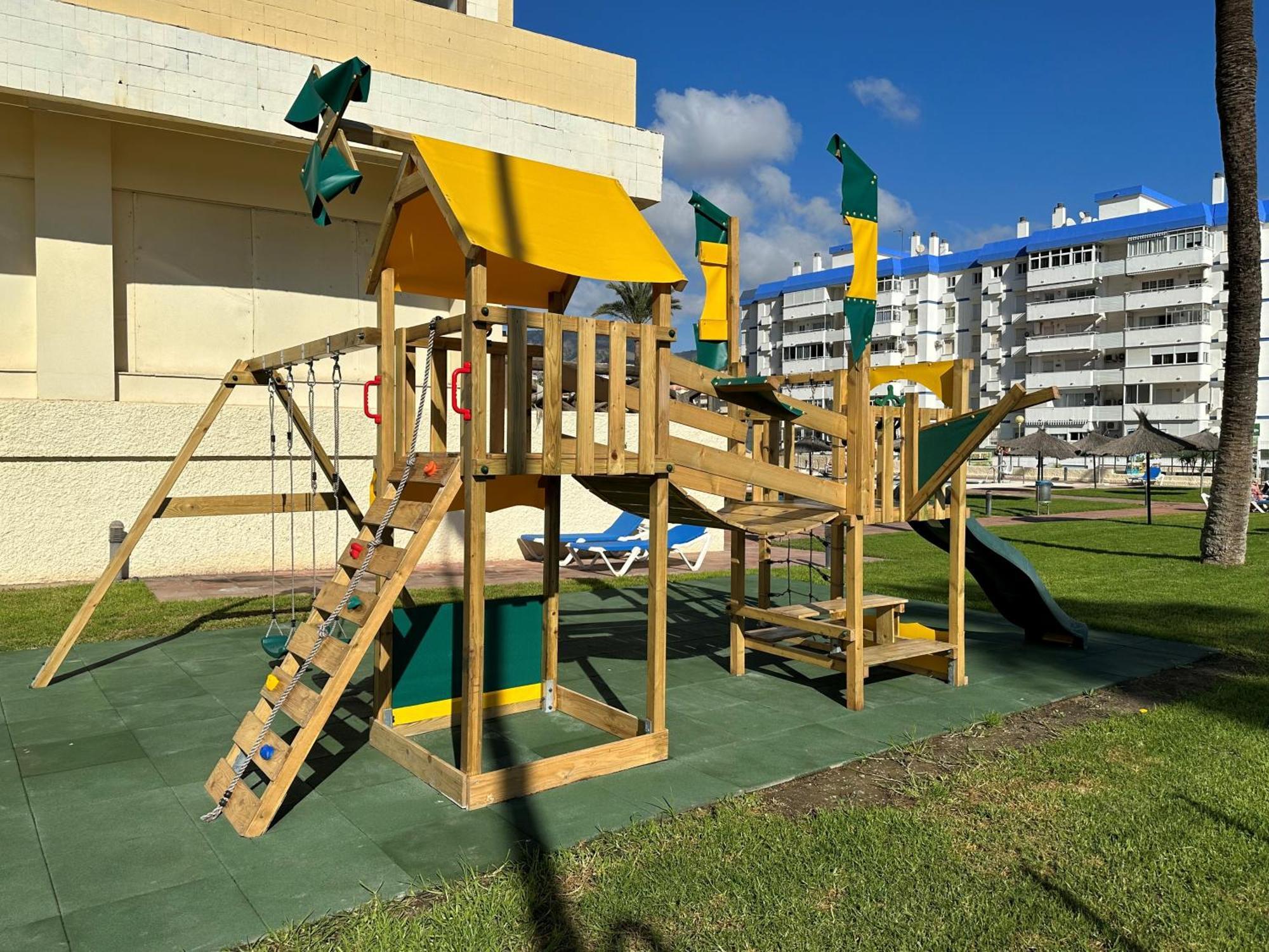 1 Paradise Of Benalmadena Costa Residencial Aloha Playa Vistas Al Mar, Front Beach Mini Duplex מראה חיצוני תמונה